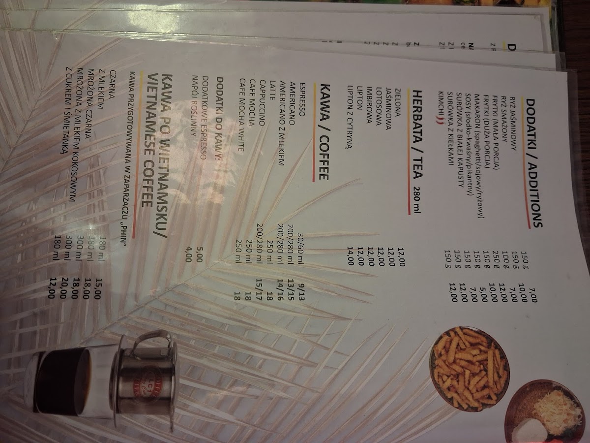 Menu Restauracja Hoang Gia-1