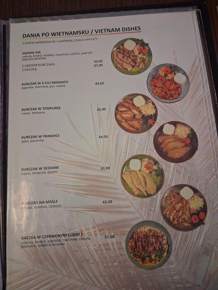 Menu Restauracja Hoang Gia-5