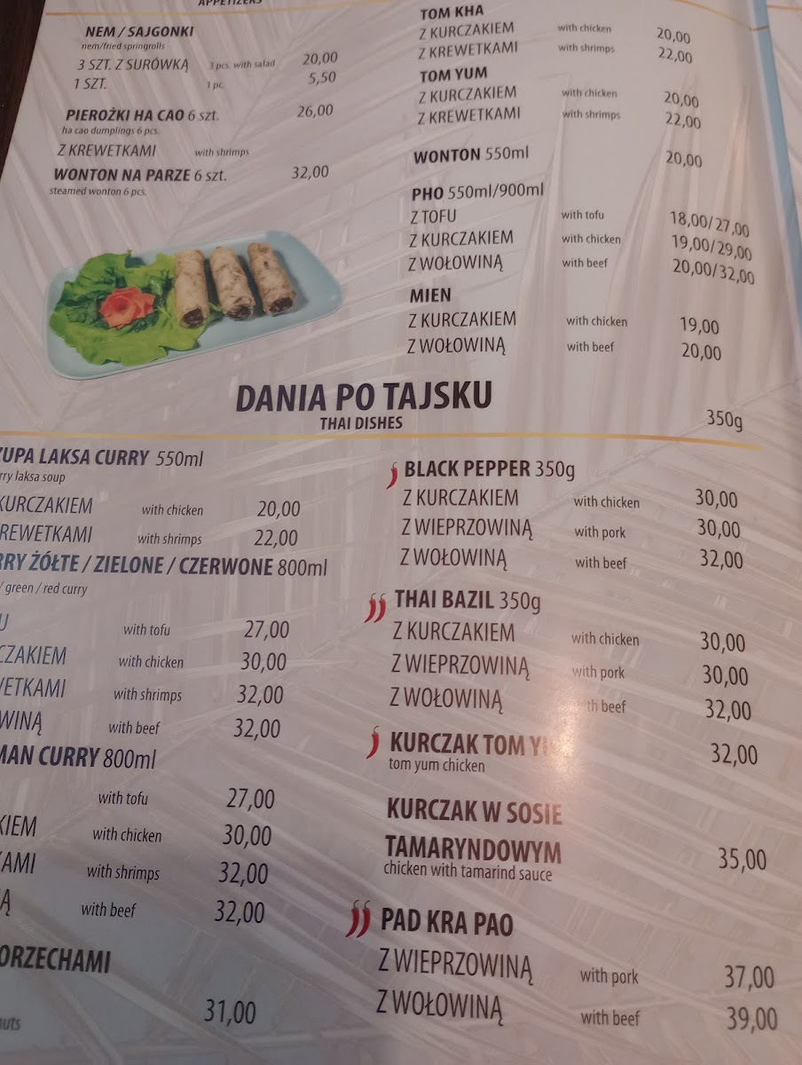 Menu Restauracja Hoang Gia-7