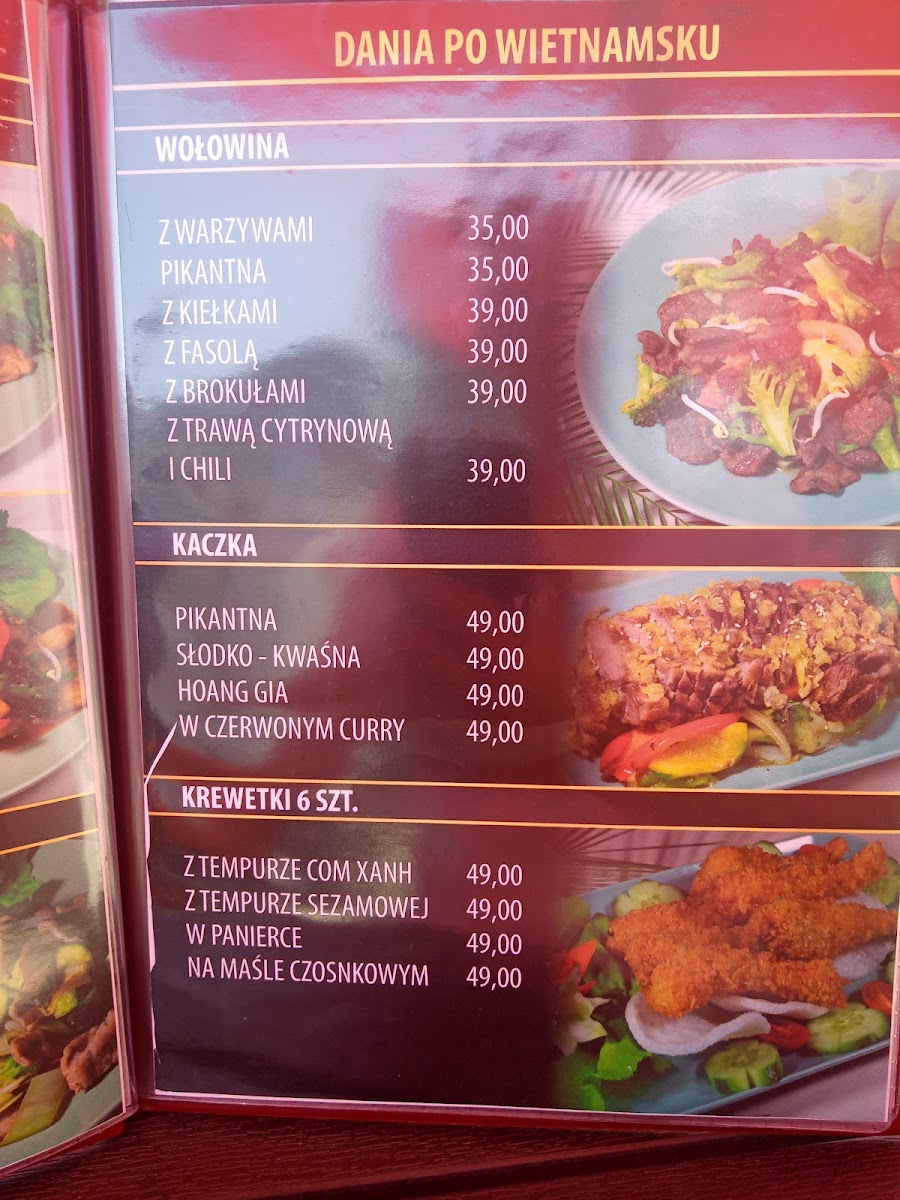 Menu Restauracja Hoang Gia-8